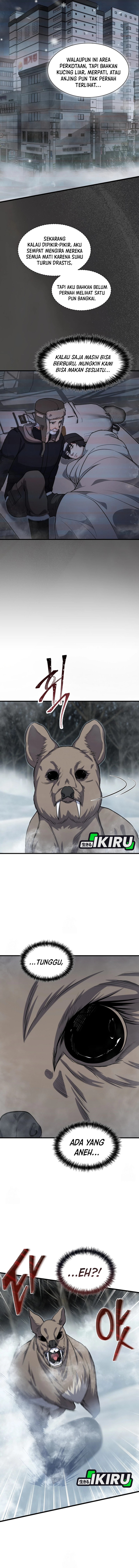 Office Worker in the Ice Age Apocalypse Chapter 34 Bahasa Indonesia