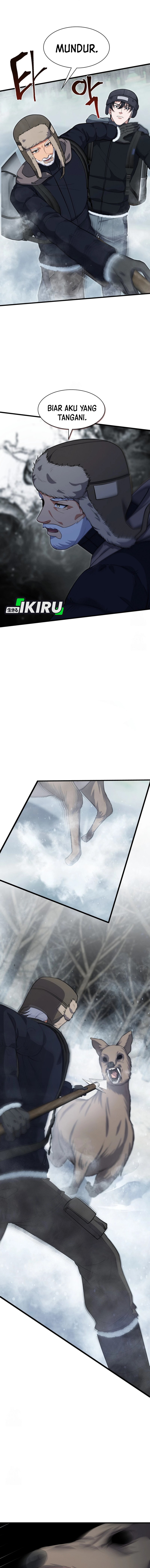 Office Worker in the Ice Age Apocalypse Chapter 34 Bahasa Indonesia