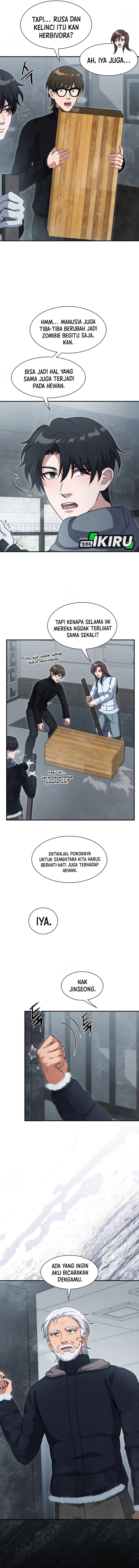 Office Worker in the Ice Age Apocalypse Chapter 34 Bahasa Indonesia