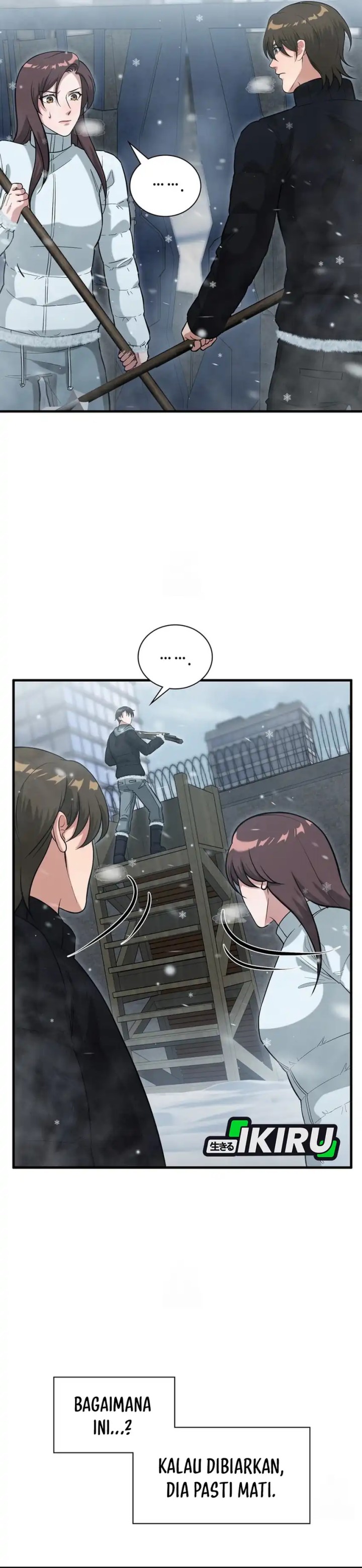 Office Worker in the Ice Age Apocalypse Chapter 38 Bahasa Indonesia