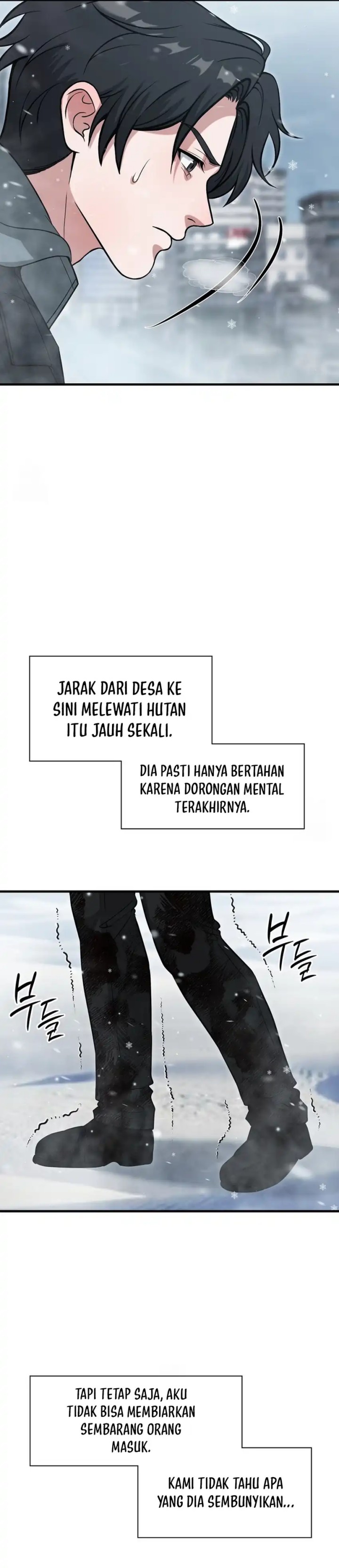 Office Worker in the Ice Age Apocalypse Chapter 38 Bahasa Indonesia