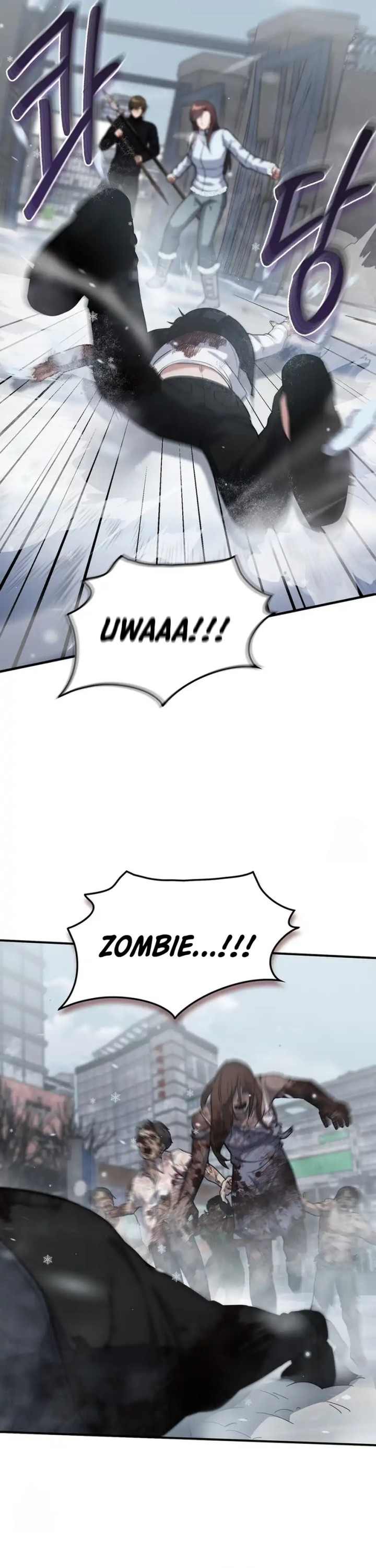 Office Worker in the Ice Age Apocalypse Chapter 38 Bahasa Indonesia