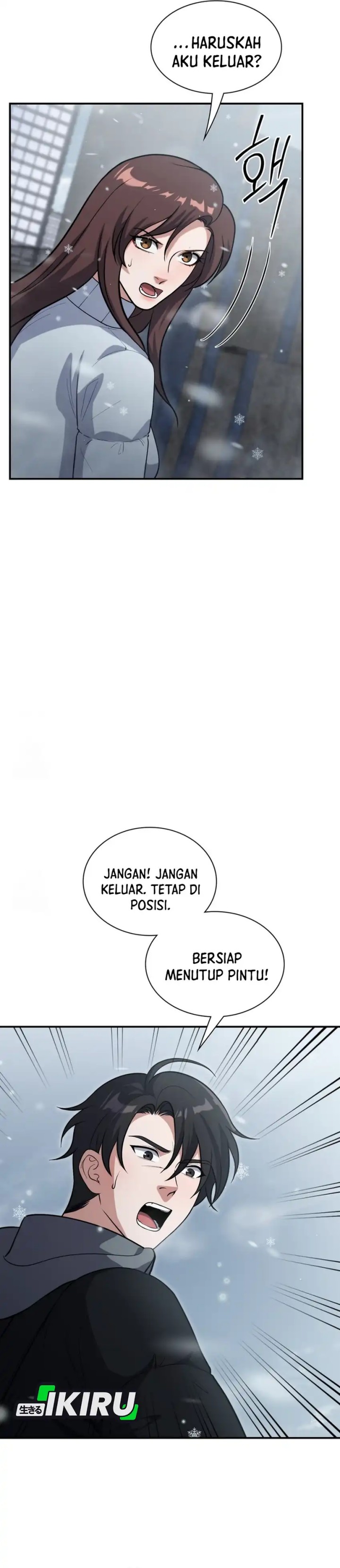 Office Worker in the Ice Age Apocalypse Chapter 38 Bahasa Indonesia