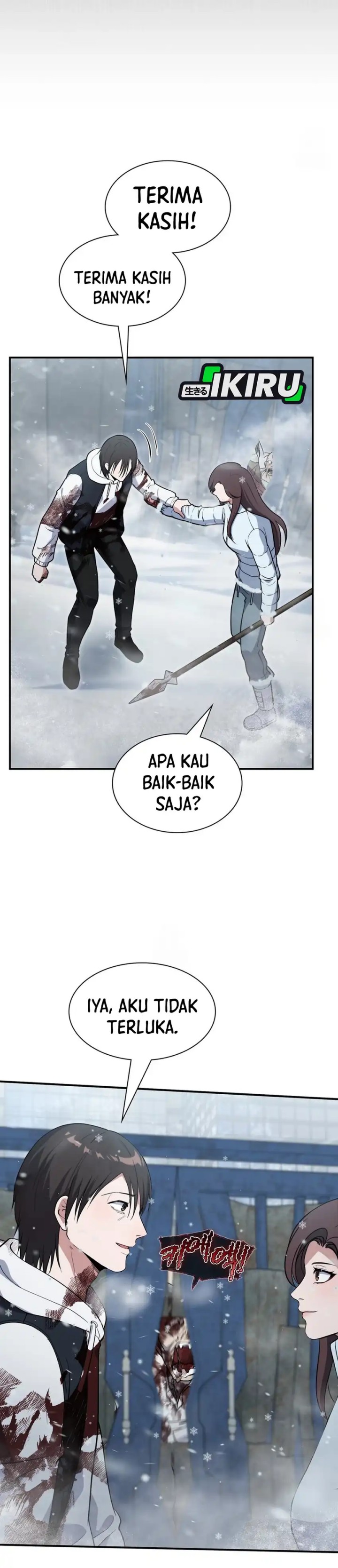 Office Worker in the Ice Age Apocalypse Chapter 38 Bahasa Indonesia
