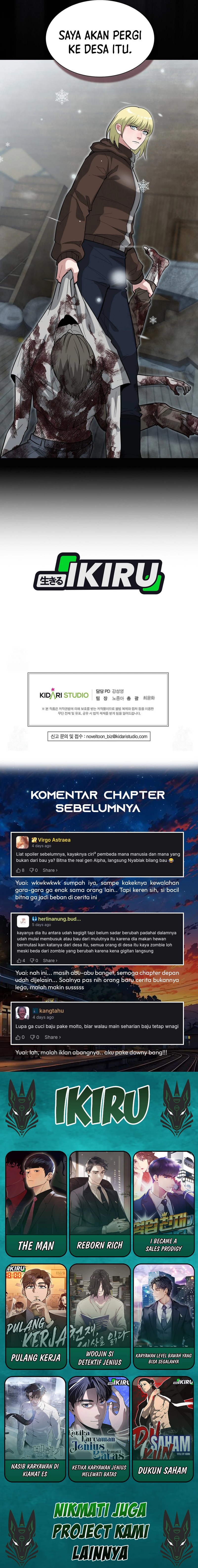 Office Worker in the Ice Age Apocalypse Chapter 39 Bahasa Indonesia