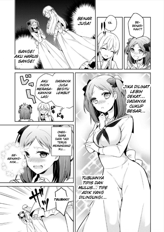 Ojou-sama wa Love Come no Shujinkou ni naritai! Chapter 03 Bahasa Indonesia