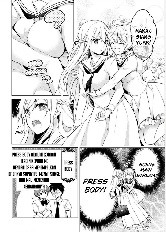 Ojou-sama wa Love Come no Shujinkou ni naritai! Chapter 03 Bahasa Indonesia