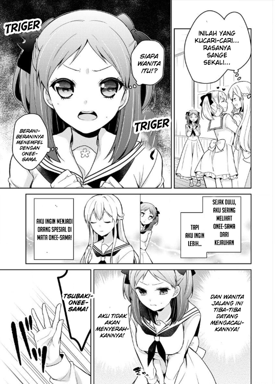 Ojou-sama wa Love Come no Shujinkou ni naritai! Chapter 03 Bahasa Indonesia