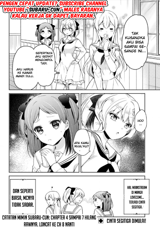 Ojou-sama wa Love Come no Shujinkou ni naritai! Chapter 03 Bahasa Indonesia