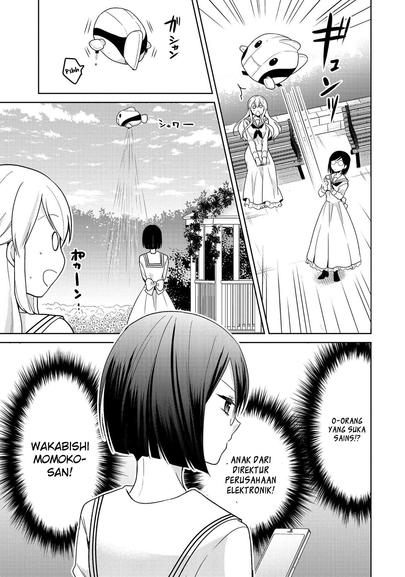 Ojou-sama wa Love Come no Shujinkou ni naritai! Chapter 04 Bahasa Indonesia