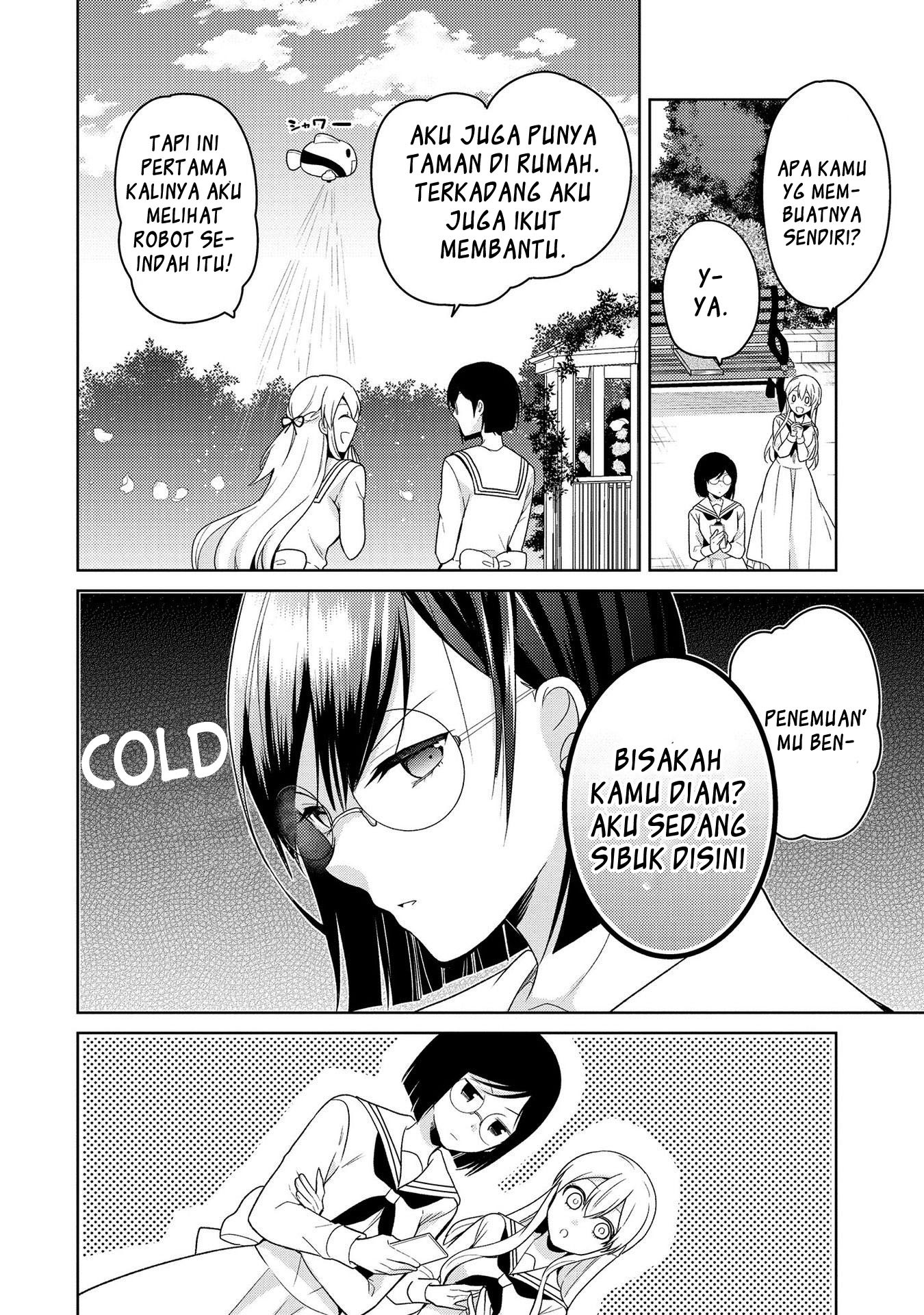 Ojou-sama wa Love Come no Shujinkou ni naritai! Chapter 04 Bahasa Indonesia