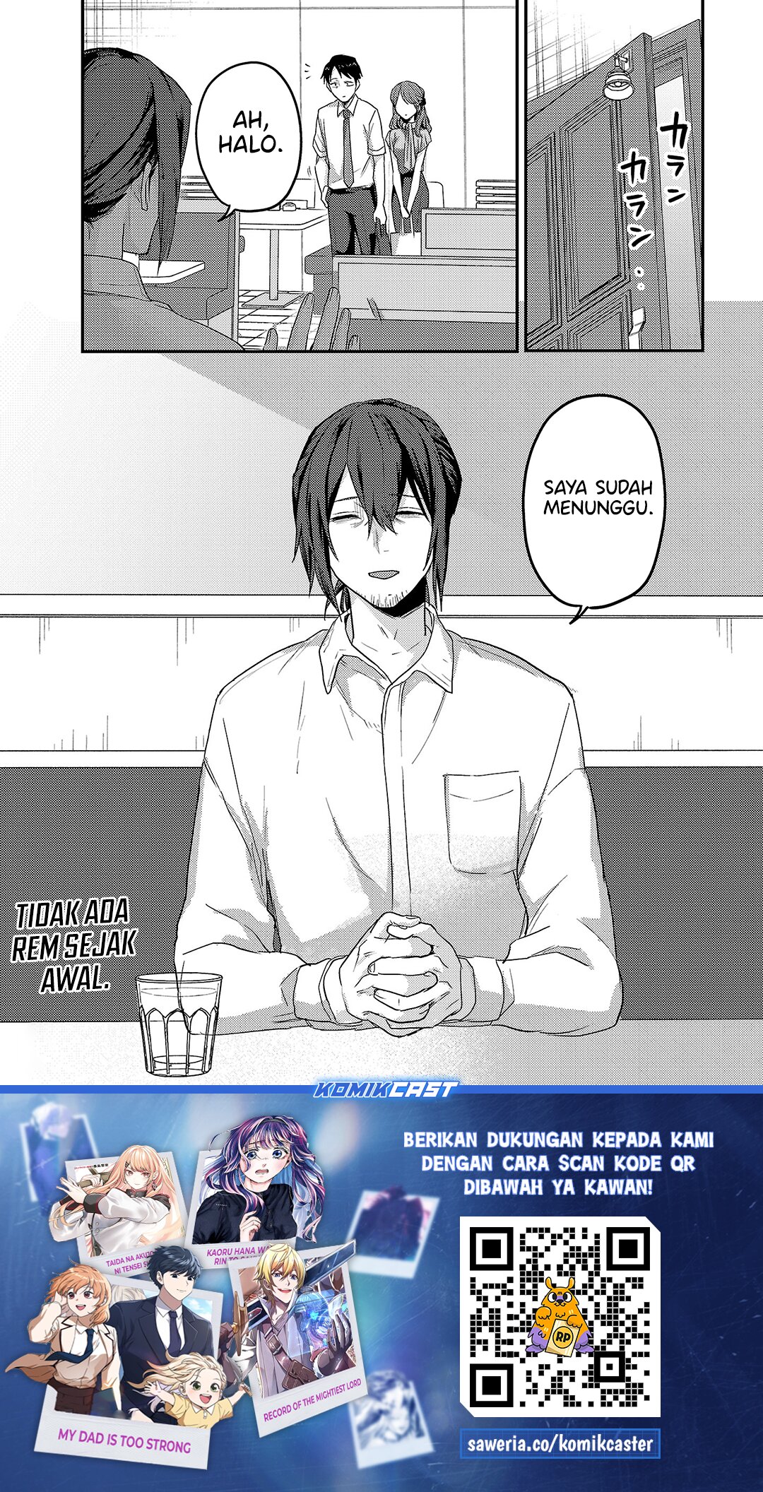 Okaeri, Papa Chapter 32 Bahasa Indonesia