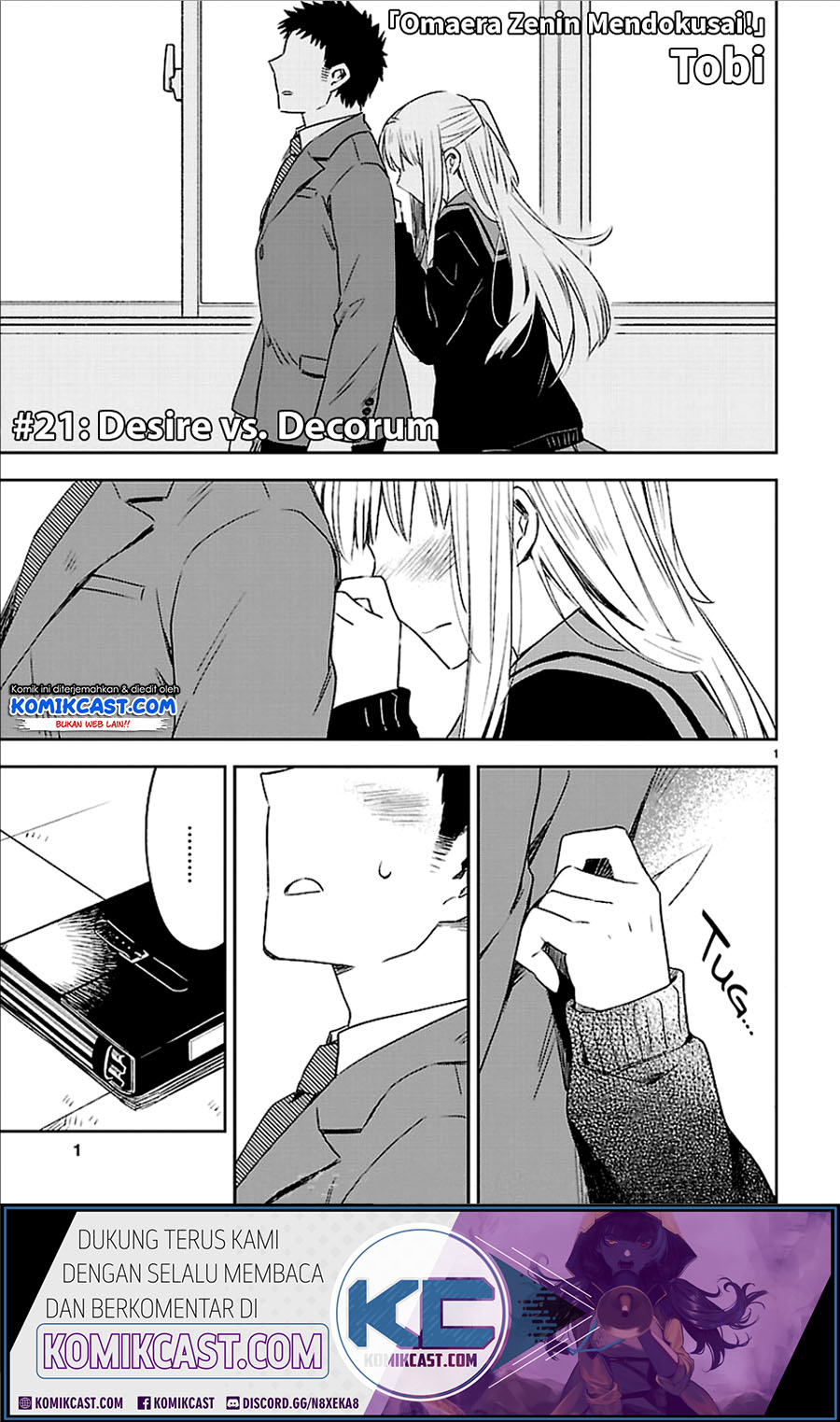 Omaera Zenin Mendokusai! Chapter 21 Bahasa Indonesia