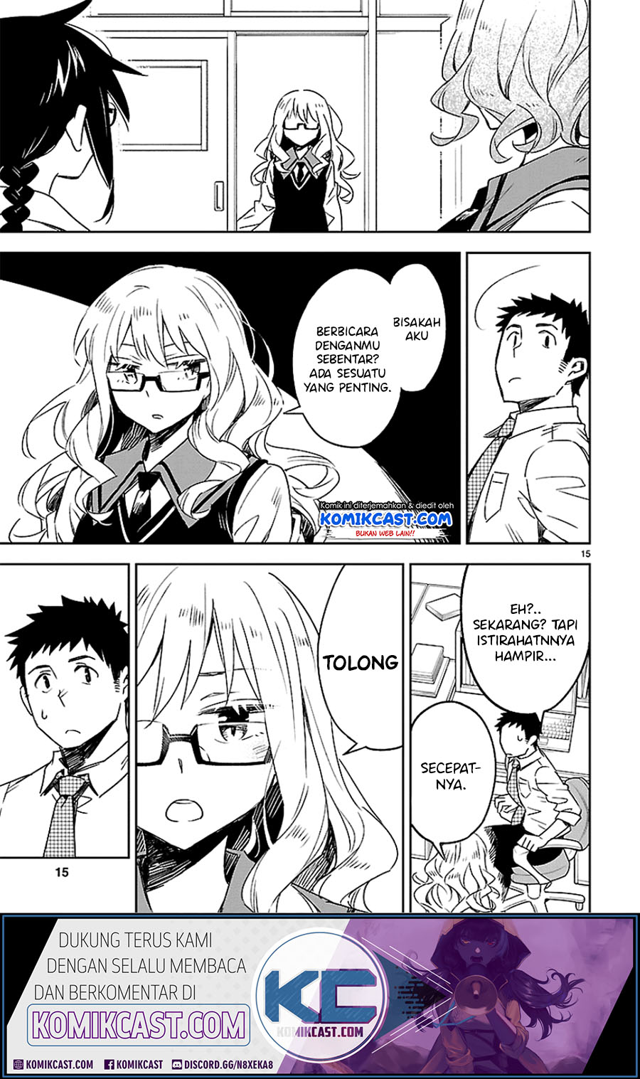 Omaera Zenin Mendokusai! Chapter 21 Bahasa Indonesia