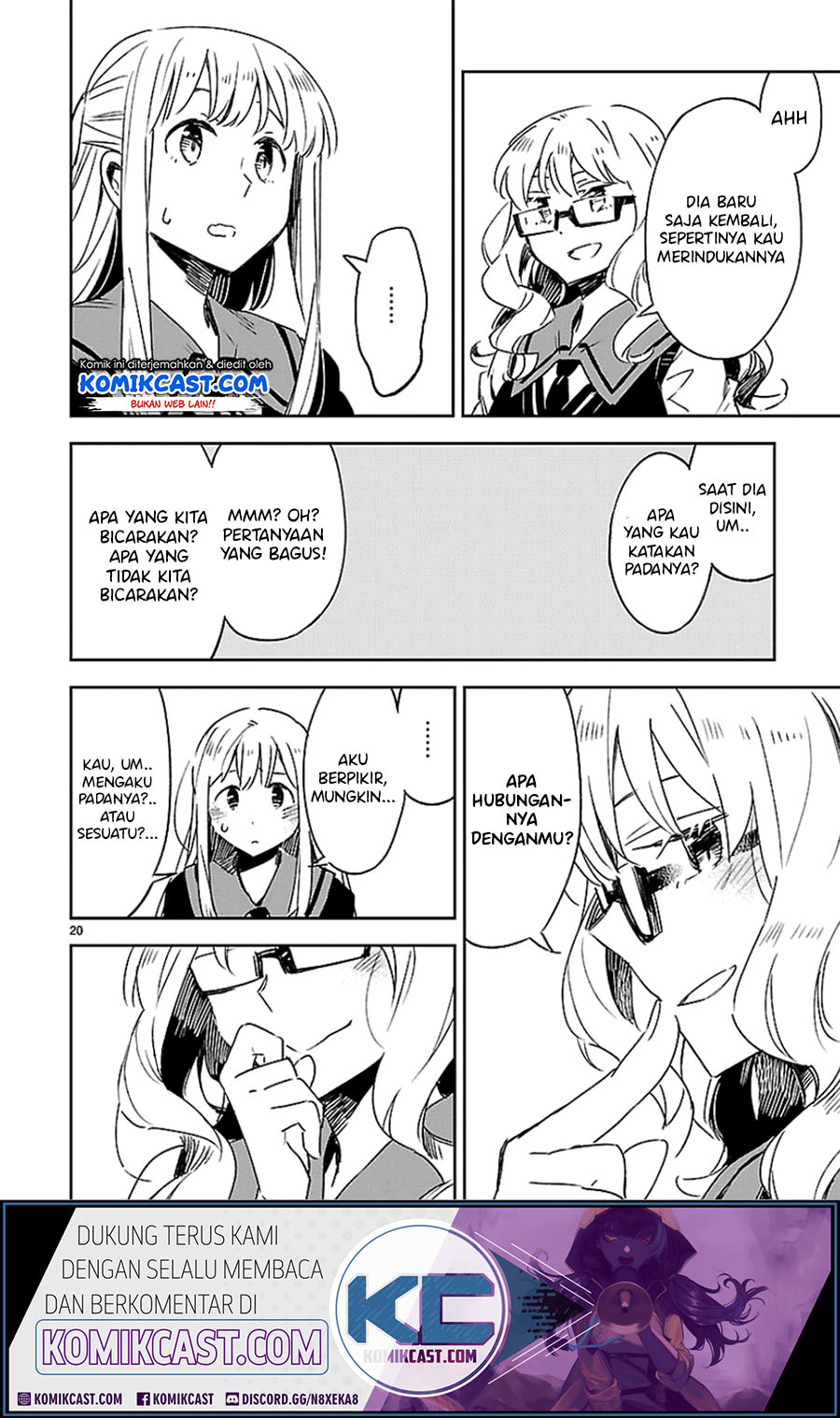 Omaera Zenin Mendokusai! Chapter 21 Bahasa Indonesia