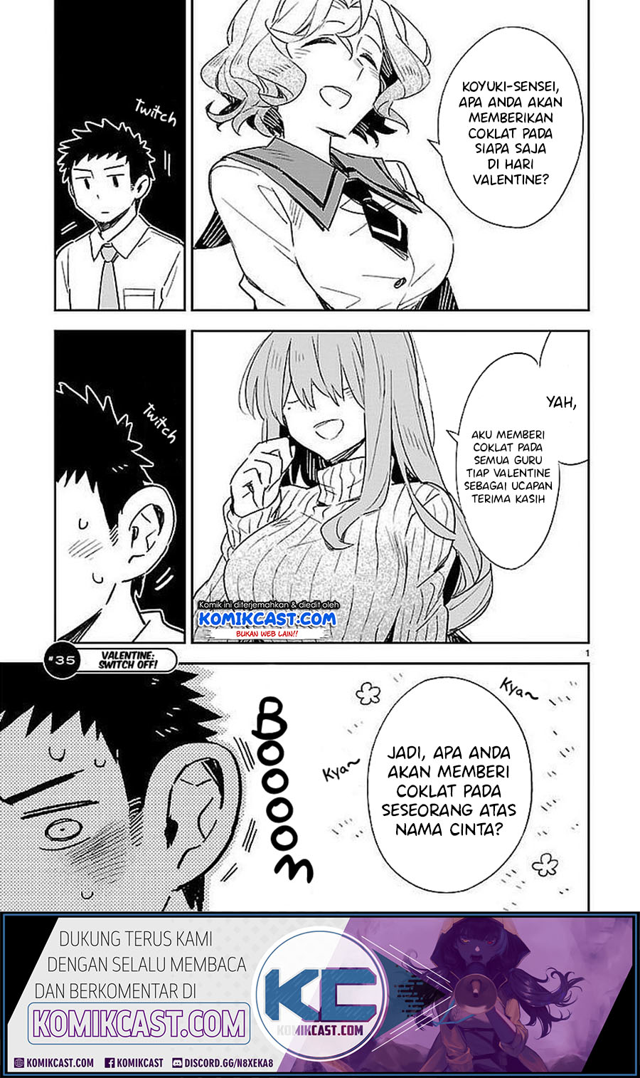 Omaera Zenin Mendokusai! chapter 35