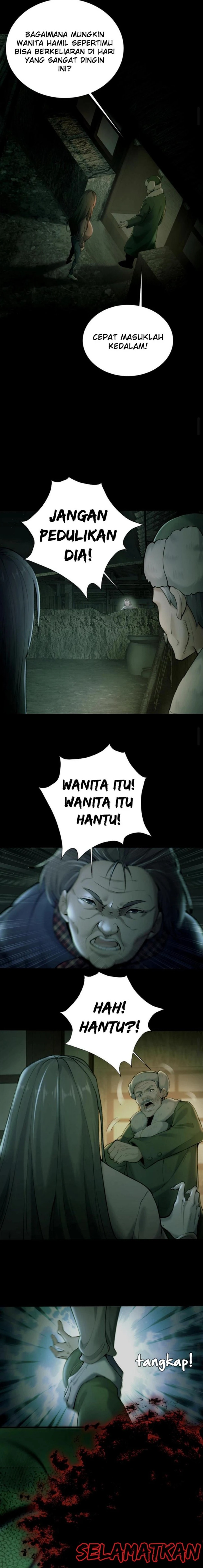 On the Day I Was Born, a Hundred Ghosts Roamed at Night, and Snow Covered Corpses Guarded the Path Chapter 01 Bahasa Indonesia