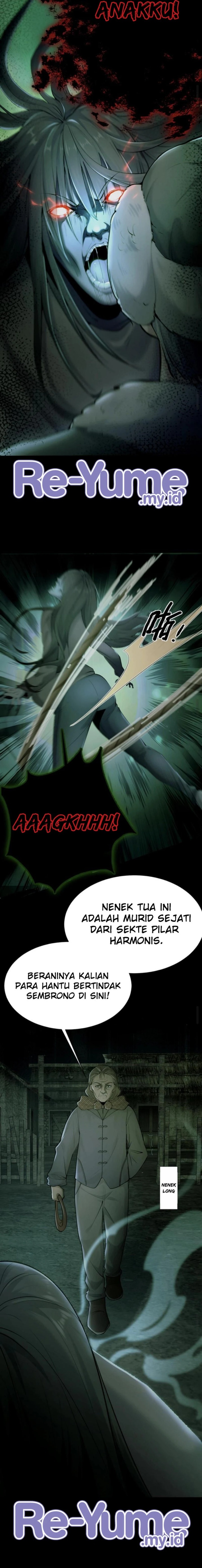 On the Day I Was Born, a Hundred Ghosts Roamed at Night, and Snow Covered Corpses Guarded the Path Chapter 01 Bahasa Indonesia