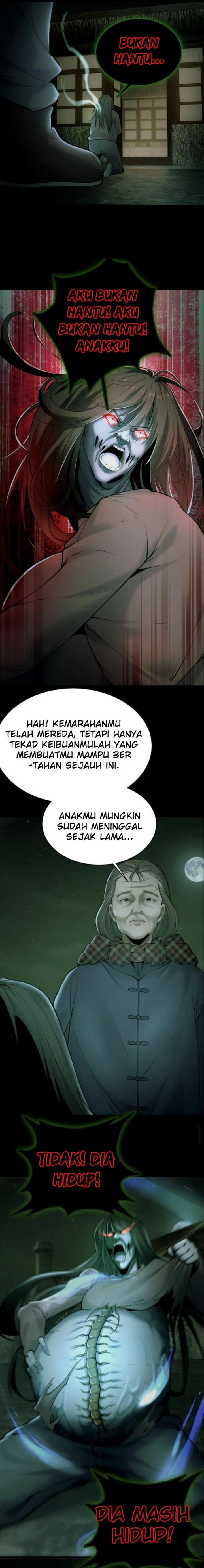 On the Day I Was Born, a Hundred Ghosts Roamed at Night, and Snow Covered Corpses Guarded the Path Chapter 01 Bahasa Indonesia