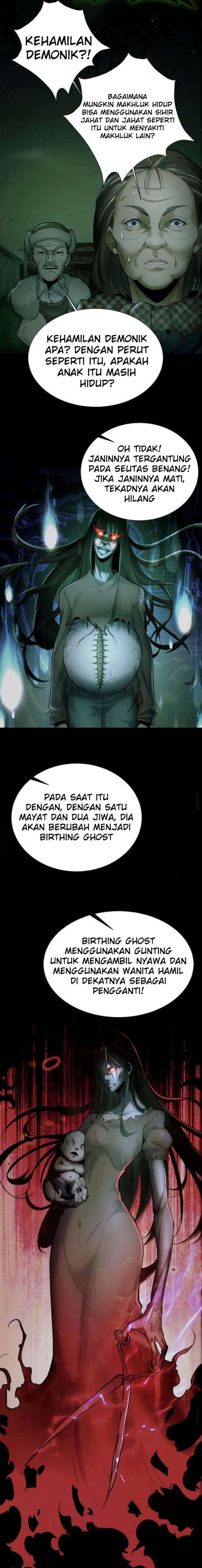 On the Day I Was Born, a Hundred Ghosts Roamed at Night, and Snow Covered Corpses Guarded the Path Chapter 01 Bahasa Indonesia