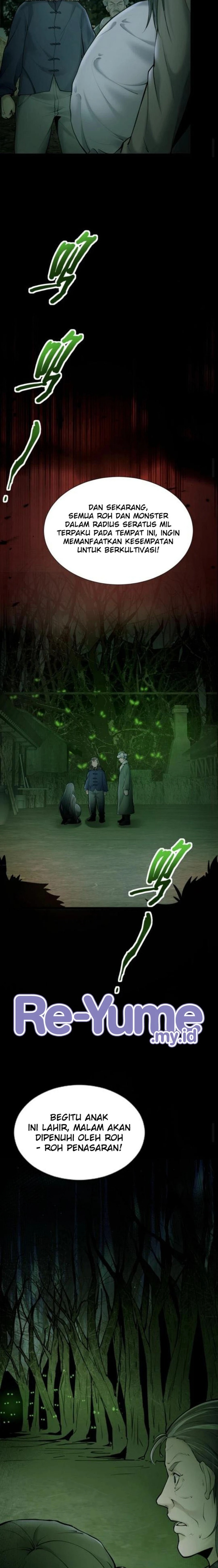 On the Day I Was Born, a Hundred Ghosts Roamed at Night, and Snow Covered Corpses Guarded the Path Chapter 01 Bahasa Indonesia