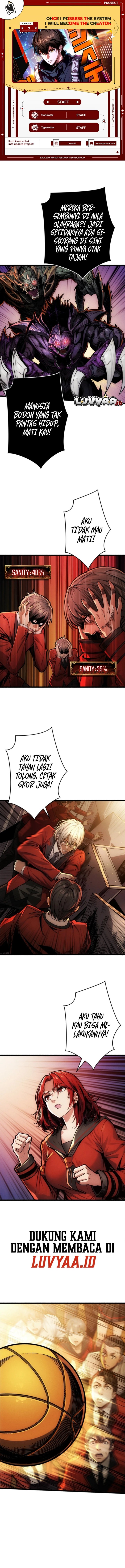 Once I Possess The System I Will Become The Creator chapter 7