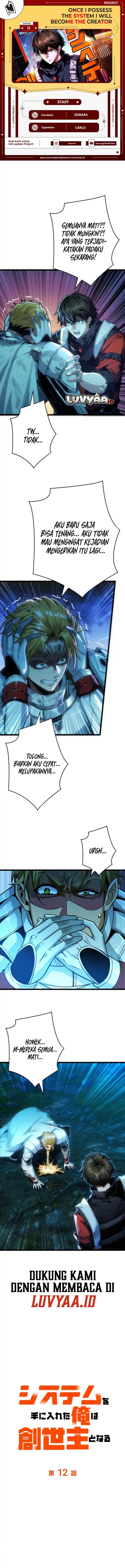 Once I Possess The System I Will Become The Creator chapter 12