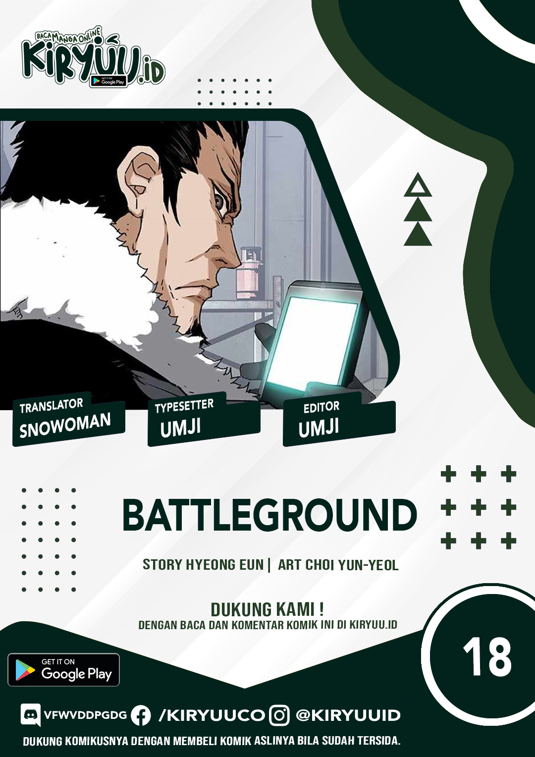 One Hundred Player Battleground Chapter 18 Bahasa Indonesia