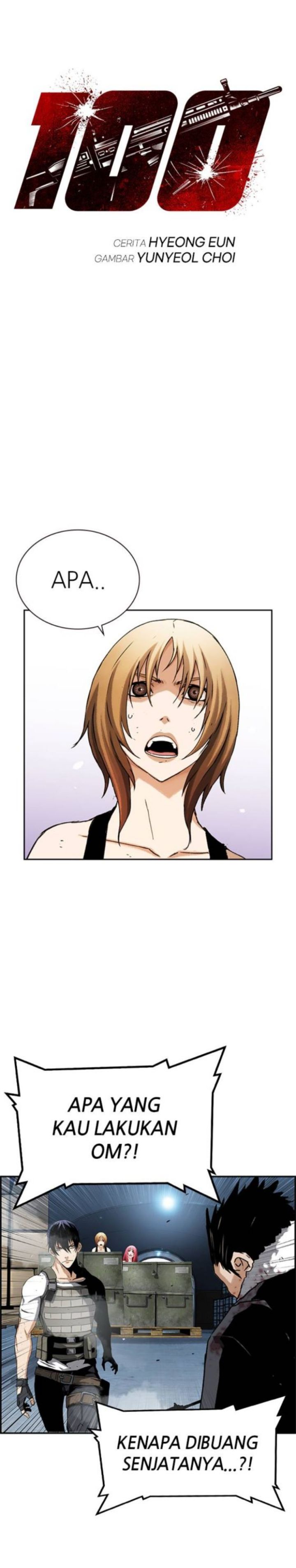 One Hundred Player Battleground Chapter 28 Bahasa Indonesia