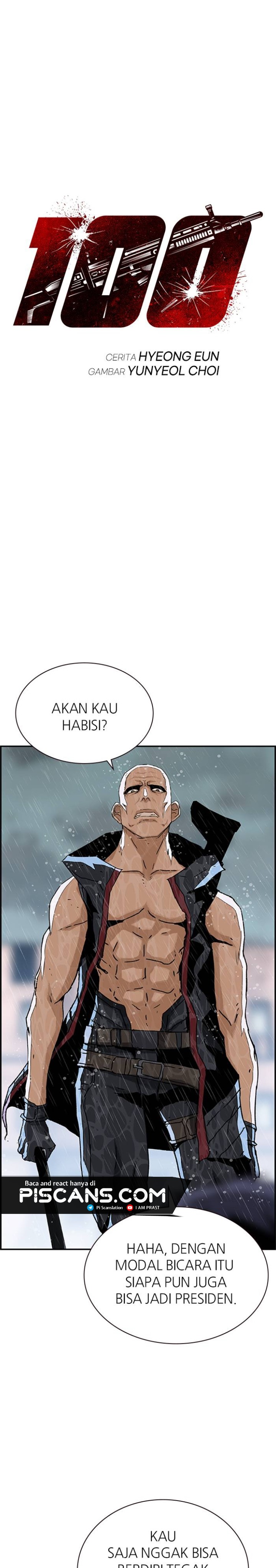 One Hundred Player Battleground Chapter 41 Bahasa Indonesia