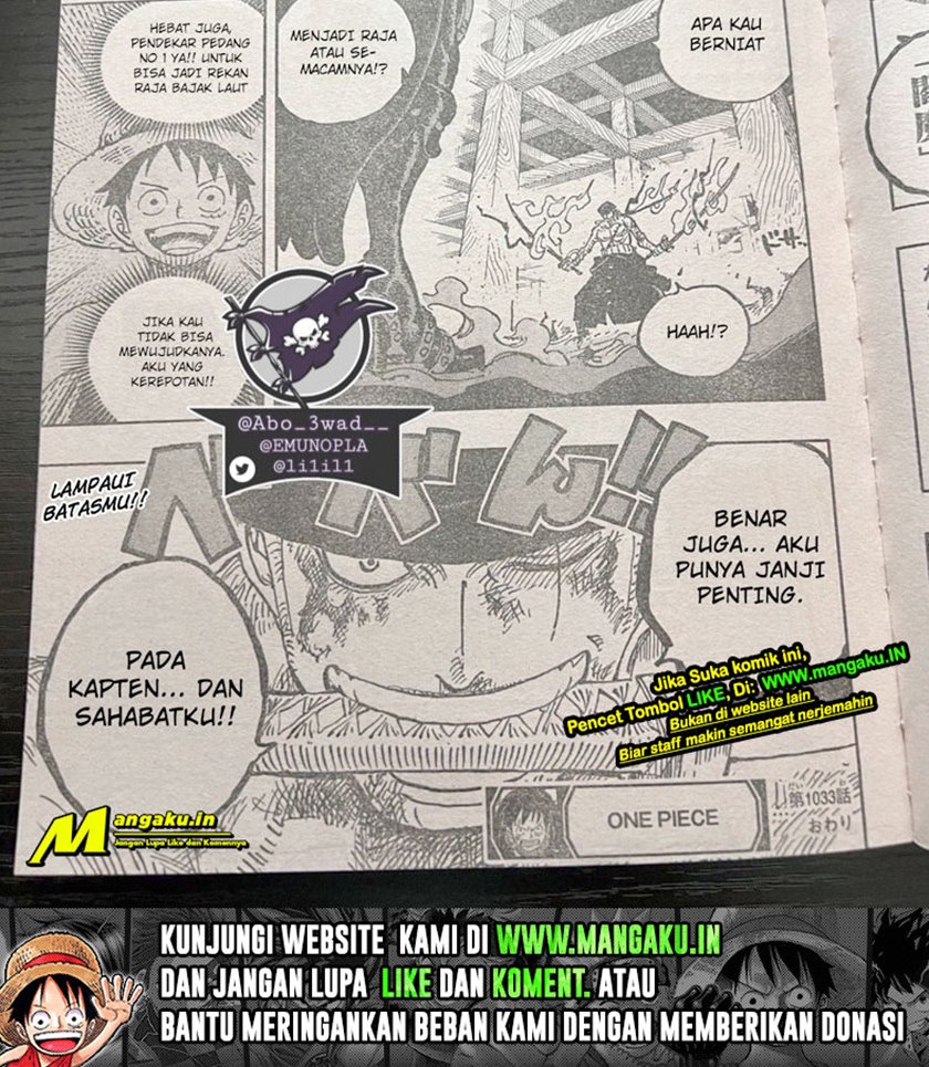 One Piece chapter 1033