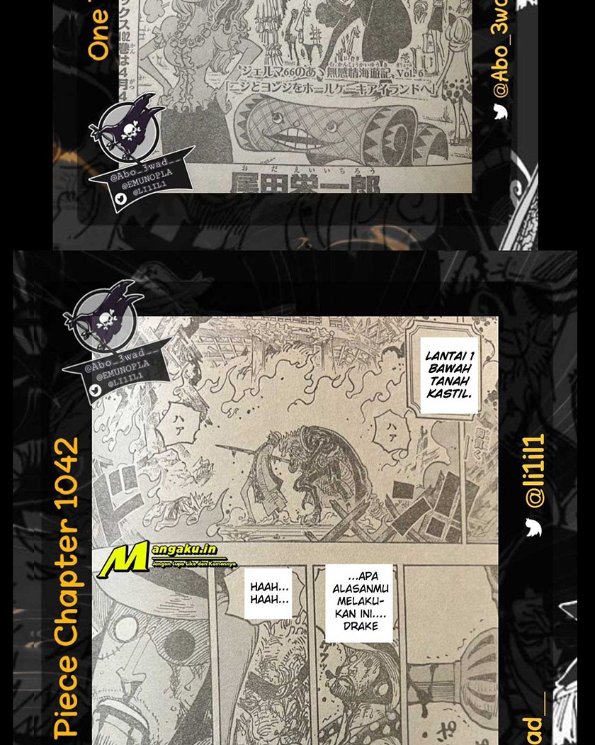 One Piece Chapter 1042 LQ Bahasa Indonesia