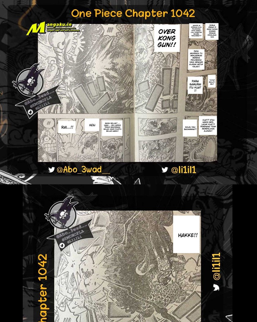 One Piece Chapter 1042 LQ Bahasa Indonesia