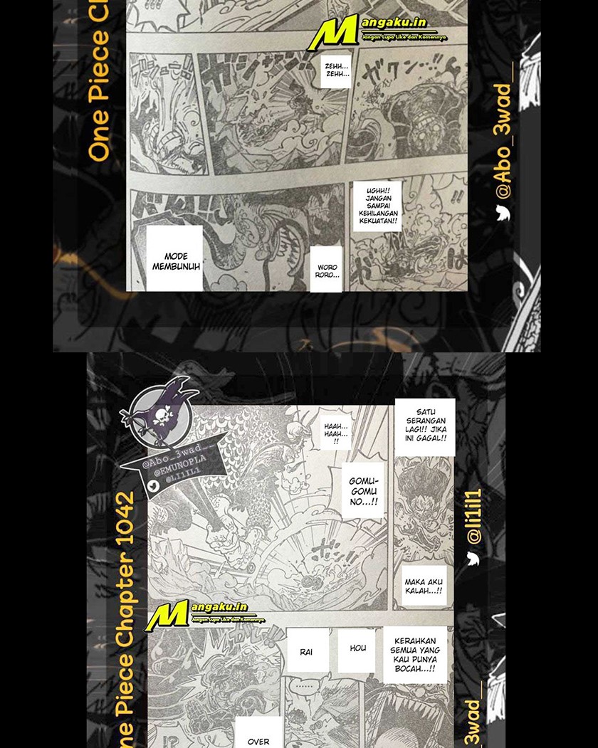 One Piece Chapter 1042 LQ Bahasa Indonesia