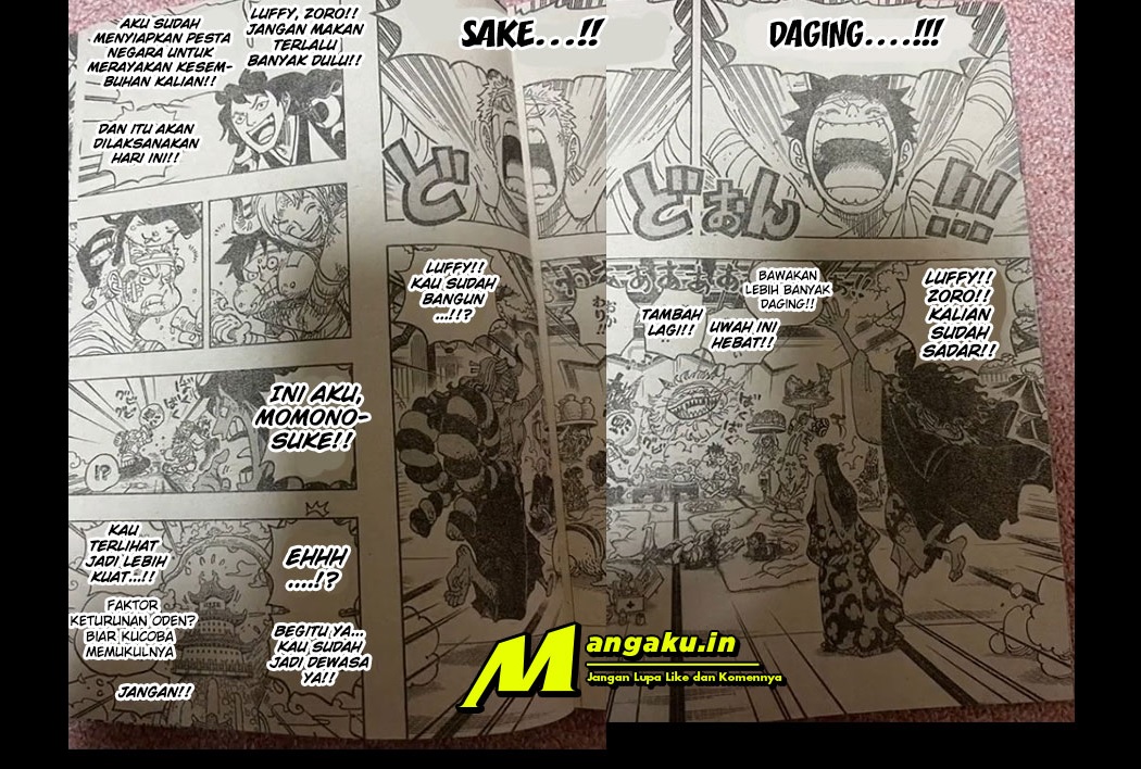 One Piece chapter 1052