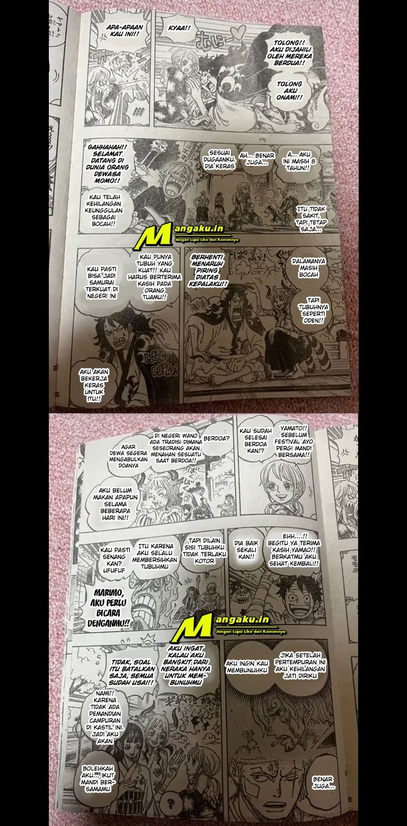 One Piece chapter 1052