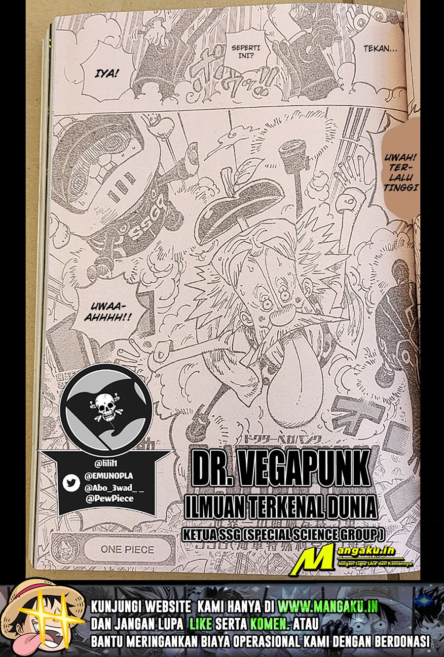 One Piece Chapter 1066 LQ Bahasa Indonesia