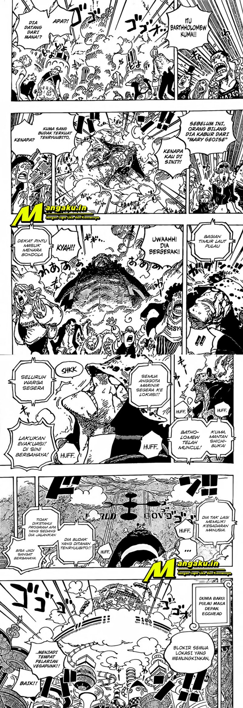 One Piece Chapter 1071 HQ Bahasa Indonesia