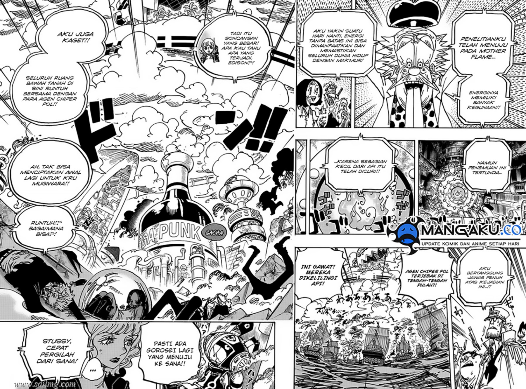 One Piece Chapter 1116 Bahasa Indonesia