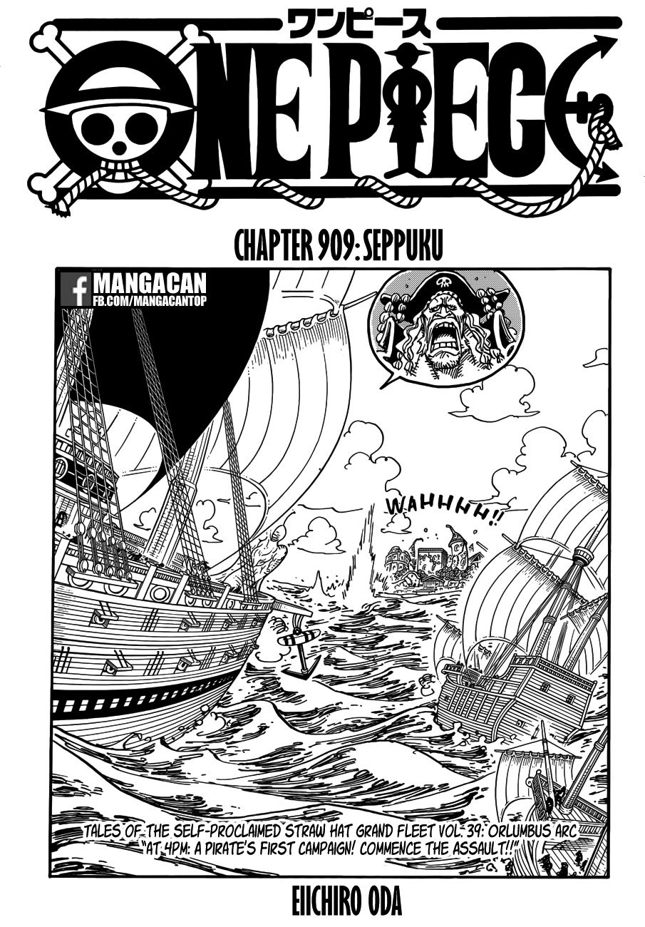 One Piece Chapter 909 Bahasa Indonesia