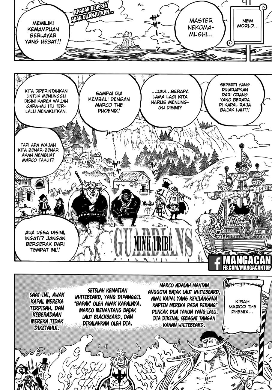 One Piece Chapter 909 Bahasa Indonesia