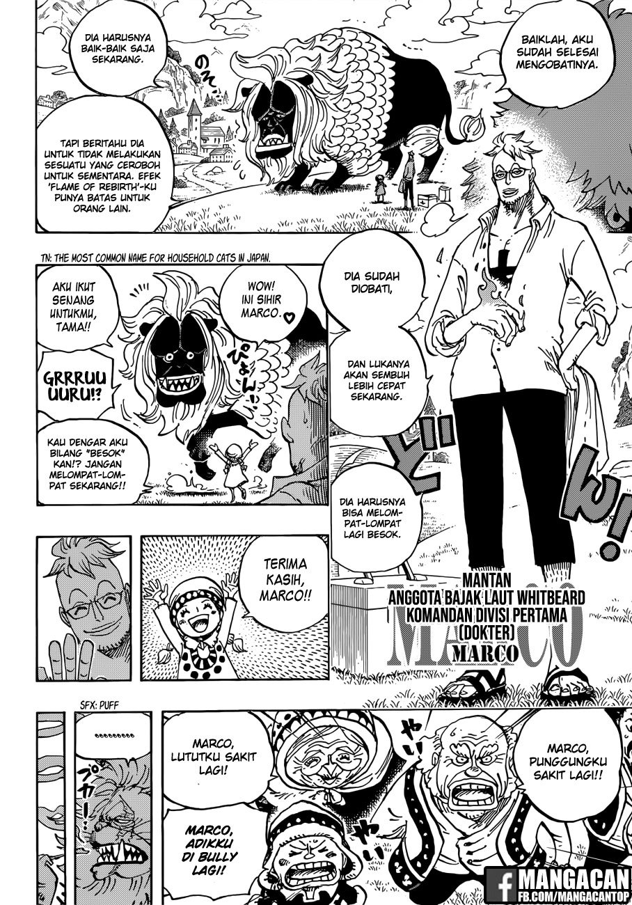 One Piece Chapter 909 Bahasa Indonesia
