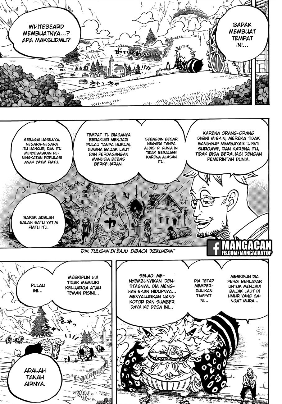 One Piece Chapter 909 Bahasa Indonesia