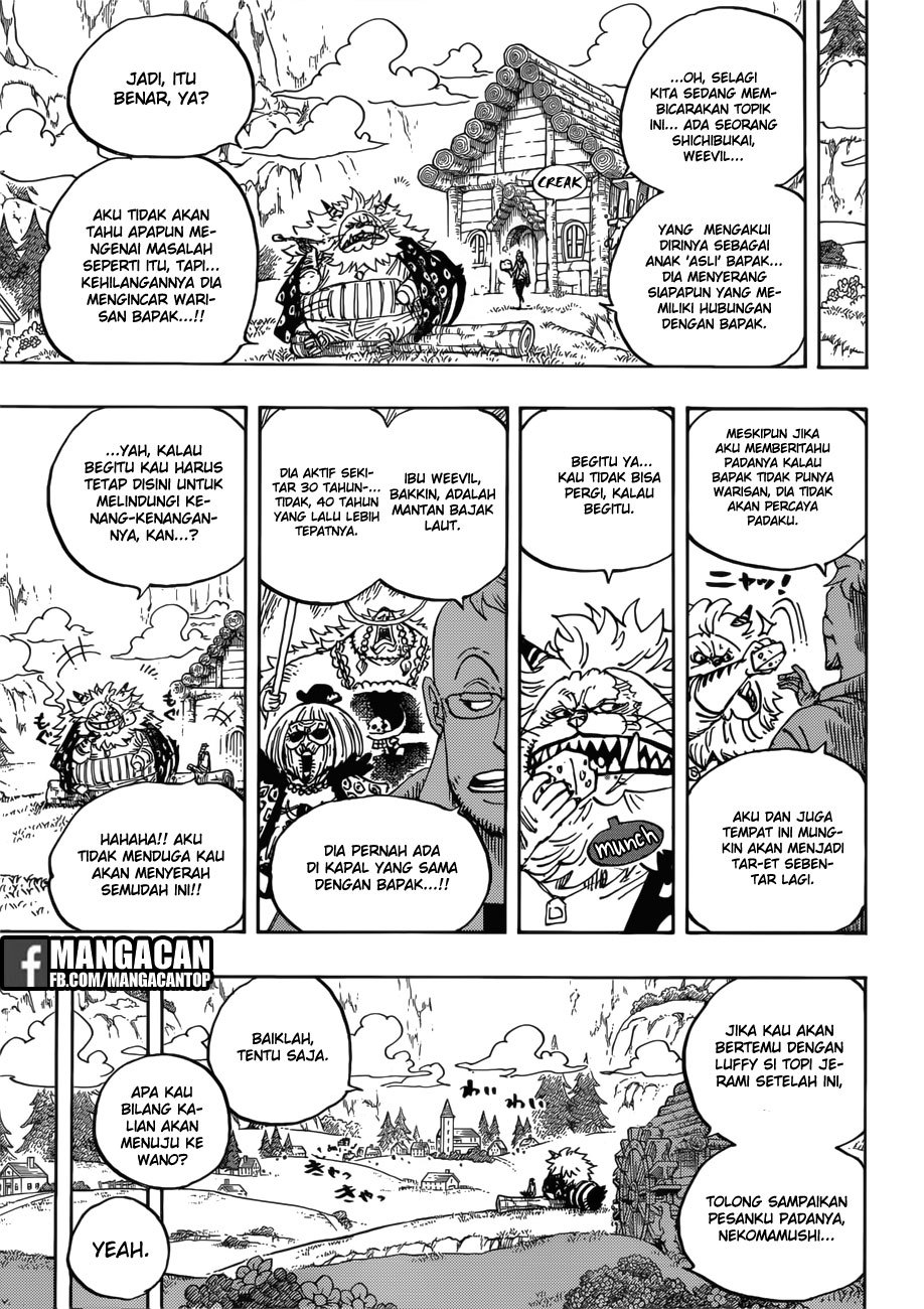 One Piece Chapter 909 Bahasa Indonesia