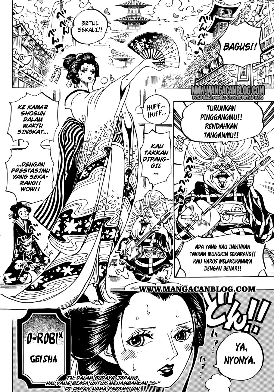 One Piece Chapter 909 Bahasa Indonesia