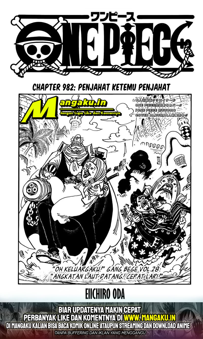 One Piece Chapter 982 Bahasa Indonesia