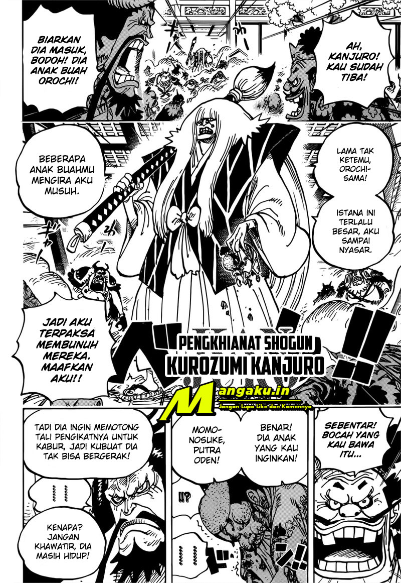 One Piece Chapter 982 Bahasa Indonesia