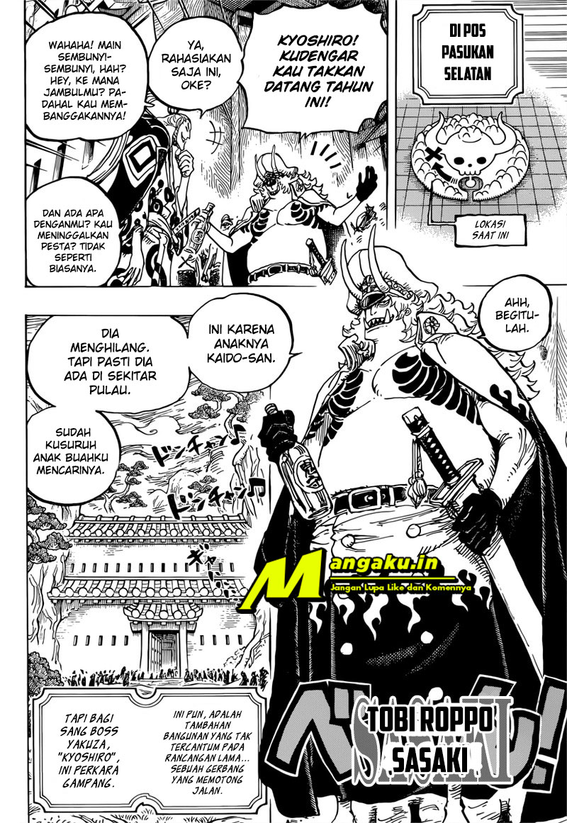 One Piece Chapter 982 Bahasa Indonesia