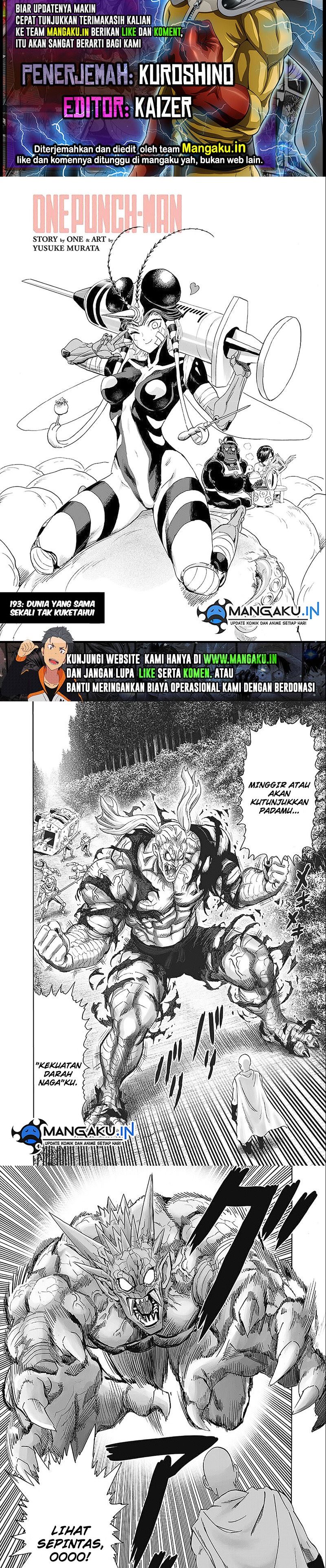 One Punch Man chapter 243