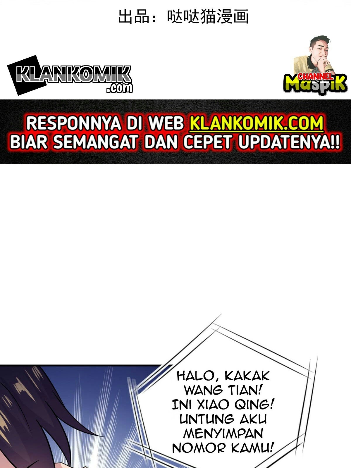 One Thousand Live Broadcast Big Local Tyrant Chapter 12 Bahasa Indonesia